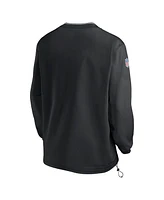 Nike Men's Black Las Vegas Raiders Sideline Pullover Wind Shirt