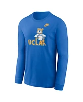 Nike Men's Blue Ucla Bruins Legacy Primary Logo Long Sleeve T-Shirt