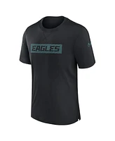 Nike Men's Black Philadelphia Eagles Sideline Player Performance T-Shirt