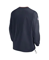 Nike Men's Navy Chicago Bears Sideline Pullover Wind Shirt