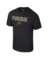 Colosseum Men's Black Purdue Boilermakers Color Pop Active Blend T-Shirt