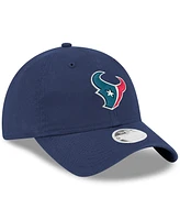 New Era Women's Navy Houston Texans Core Classic 9TWENTY Adjustable Hat