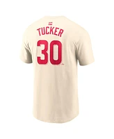 Nike Men's Kyle Tucker Cream American League 2024 Mlb All-Star Game Name Number T-Shirt