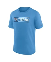 Nike Men's Light Blue Tennessee Titans Exceed Performance T-Shirt