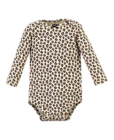 Hudson Baby Girls Cotton Bodysuit and Pant Set