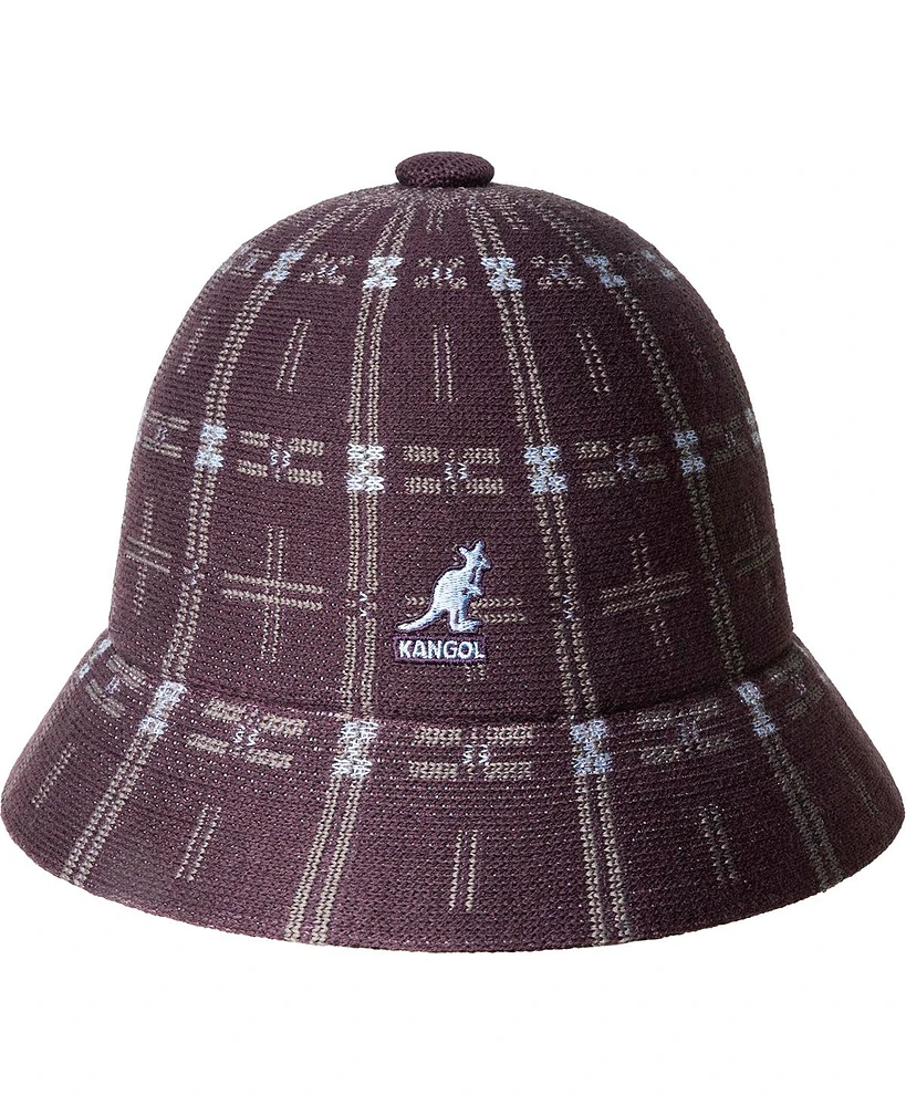 Kangol Men's Hyper Plaid Casual Bucket Hat