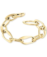 Calvin Klein Pave Sculpted Link Chain Bracelet
