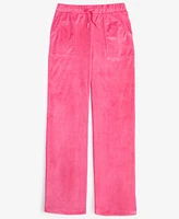 Id Ideology Big Girls Wide-Leg Velour Pants, Created for Macy's