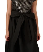 Adrianna Papell Women's Sequin High-Low Dress