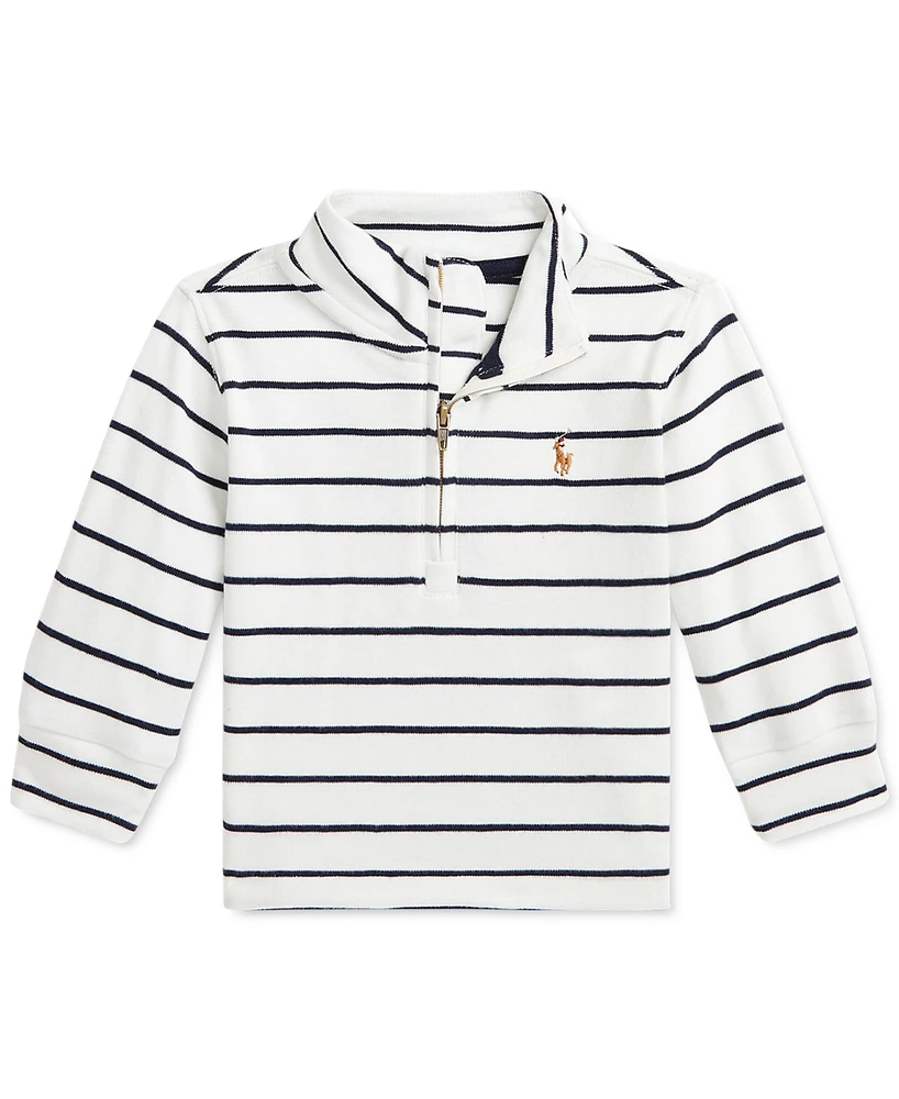 Polo Ralph Lauren Baby Cotton Striped Sweatshirt