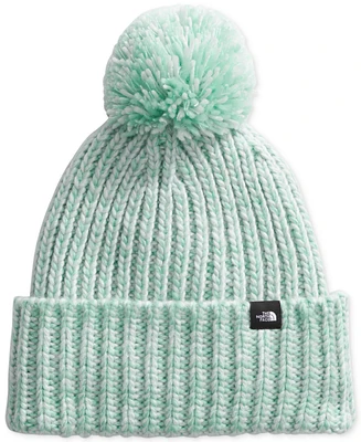 The North Face Big Kids Cozy Chunky-Knit Fleece-Lined Pom-Pom Beanie