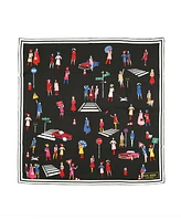 Kate Spade New York Women's Crossing Silk Square Scarf