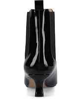 Journee Collection Women's Tenlee Pointed Toe Kitten Heel Dress Booties
