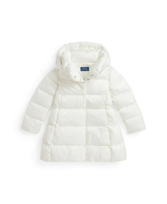 Polo Ralph Lauren Toddler And Little Girls Quilted Long Jacket