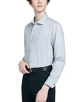 Perry Ellis Men's Modern-Fit Sycamore Dobby Dress Shirt
