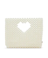 Betsey Johnson Gossip Cultivated Pearl Handbag