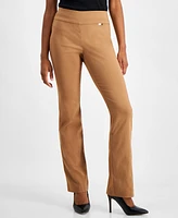 I.n.c. International Concepts Petite Mid-Rise Bootcut Pants