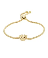 Steve Madden Gold Knot Slider Bracelet