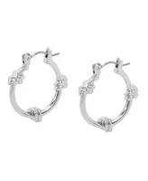 Steve Madden Triple Knot Hoop Earrings