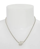 Steve Madden Knot Pendant Necklace