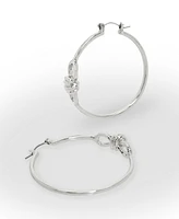 Steve Madden Knot Hoop Earrings