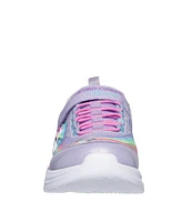 Skechers Little Girls S-Lights: Unicorn Dreams Stay-Put Closure Light-Up Casual Sneakers from Finish Line