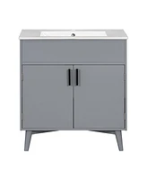 Streamdale Furniture Bathroom vanity Set, Combo Cabinet, Bathroom Storage Cabinet