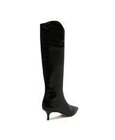 Schutz Women's Maryana Low Stiletto Knee High Heel Boots