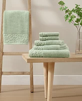 Laura Ashley Marilyn Cotton Terry 6 Piece Bath Towel Set