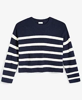 On 34th Women's Chunky-Knit Crewneck Sweater, Created for Macy's