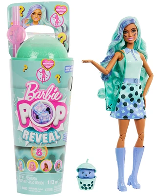 Barbie Pop Reveal Bubble Green Tea Scented Series Doll with Accessories Set - Multi