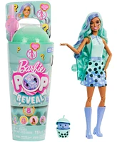 Barbie Pop Reveal Bubble Green Tea Scented Series Doll with Accessories Set - Multi