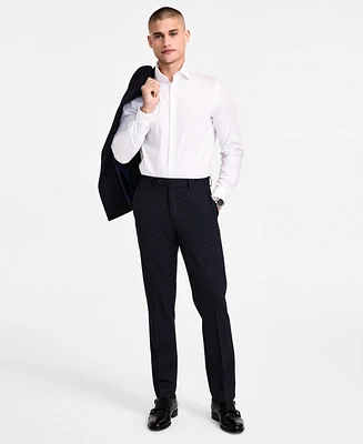 Alfani Men's Slim-Fit Pinstriped Suit Pants, Created for Macy's