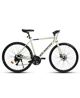 Streamdale Furniture Lightweight 700C Road Bike with 21 Speeds, Suspension Fork, Disc Brakes