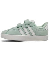 Adidas Toddler Girls Vl Court 3.0 Fastening Strap Casual Sneakers from Finish Line