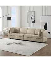 Simplie Fun Modular Sofa with Storage: Customizable, Comfortable, and Stylish