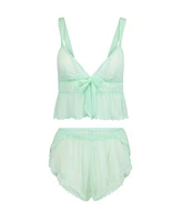 Adore Me Women's Betty Cami & Shorts Set Lingerie