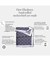 Elizabetta Men's Napoli - Hand Rolled Silk Neckerchief for Men
