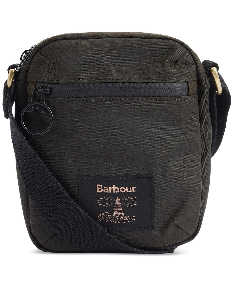 Barbour Men's Field Wax Logo Crossbody Bag