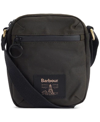 Barbour Men's Field Wax Logo Crossbody Bag