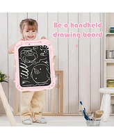 Skonyon Height Adjustable Kids Art Easel Magnetic Double-Sided Board