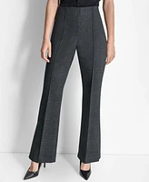 Dkny Women's High-Rise Wide-Leg Pull-On Trousers