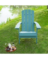 Streamdale Furniture All-Weather Outdoor Lounge Adirondack Ps Chair for Patio, Garden, Pool