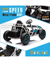 Streamdale Furniture High-Speed 24V 2WD Go-Kart Off-Road Adventure for Big Kids