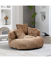 Simplie Fun Ultra-Spacious Comfort Swivel Chair