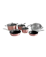 OrGreenic Hammered 10 Piece Set