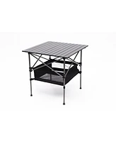 3-Piece Folding Table & Chairs Set for Outdoor Use