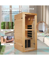 Streamdale Furniture Single person far-infrared sauna room