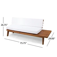 Hillcrest 4-Piece V-Shaped Sofa Set