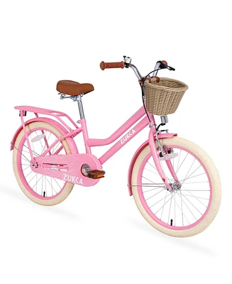 Streamdale Furniture 20" Girls Bike with Basket for 7-10 Year Olds